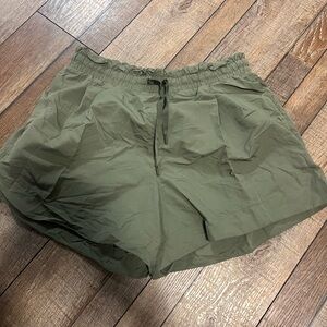 All in Motion Green Women's Athletic Shorts